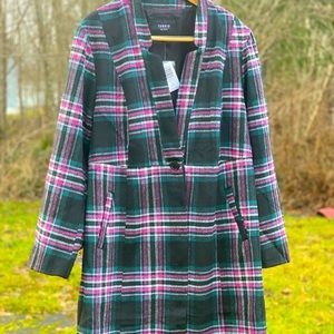 Total Outlander Vibes with this 3/4 Tartan Coat!